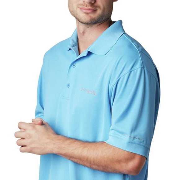 NWT Columbia Men's PFG Perfect Cast Polo Shirt 6X - Picture 1 of 5